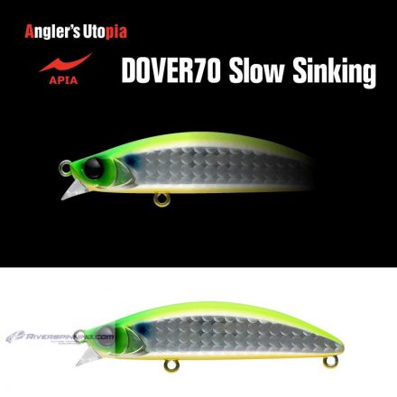 APIA DOVER 70 SLOW SINKING 70mm 10gr 10 LGH Chart Back