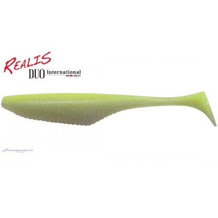 DUO REALIS VERSA SHAD FAT 5" 12.5cm F075 Chartreuse Shad